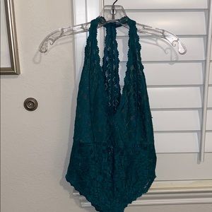 Free people laced body suit